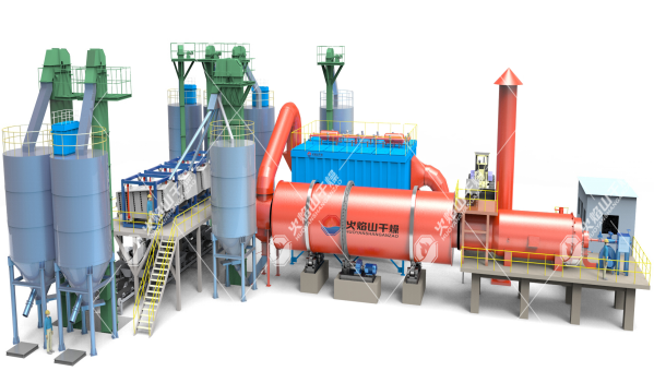 蘭州客戶現場:時產50t壓裂砂烘干篩分生